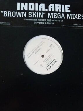 India Arie - Brown Skin Mega Mixes Promo Vinyl Single Record New Never Played